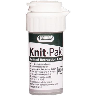 Knit-Pak Knitted Plain Gingival Retraction Cord, Non-Impregnated, Size 000, Green, 100", 1/Pk, 9007551 thumbnail 17