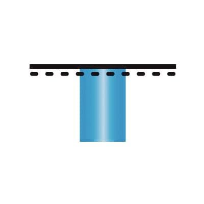 Poli-Pro Disc Composite Polishers, Refill, 1/2" (12mm), Medium Grit Down, Light Blue, 40/Pk, 2019074 thumbnail 14