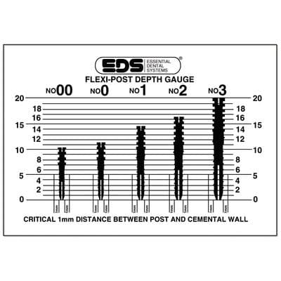 Flexi-Post Depth Gauge, for Post Sizes 00-3, EDS thumbnail 3