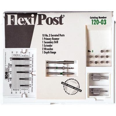 Flexi-Post Stainless Steel Standard Intro Kit, Size 3, Green, 10/Pkg, 120-03 thumbnail 6