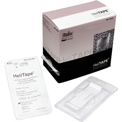 HeliTAPE Absorbable Collagen Wound Dressing, Sterile, 1" x 3" (2.5 cm x 7.5 cm), 10/Box, 62-200 thumbnail 11