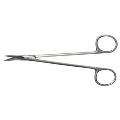 J&J Instruments Kelly Scissors 6.25" Curved, 1 Serrated Blade, 12-295 thumbnail 6