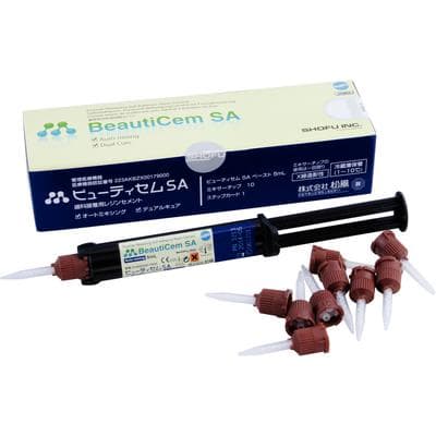 Shofu BeautiCem SA Self-Adhesive Dual-Cure Resin Cement, Ivory, 5 mL Auto-Mix Syringe Kit, 3214 thumbnail 5