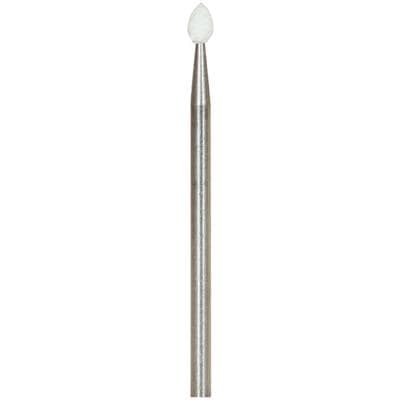 Shofu Dura-White Stones, CA (Contra Angle), Shape FL1, White Aluminum Oxide Finishing Stones, 12/Pk, 0222 thumbnail 8