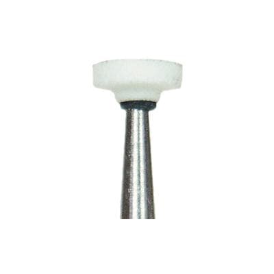 Shofu Dura-White Mounted Finishing Stones, HP (Straight Handpiece), Wheel Shape WH4, White, 12/Pk, 0212 thumbnail 13