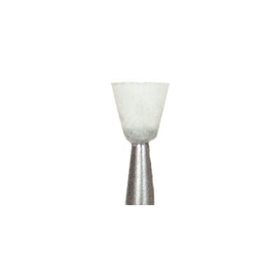 Shofu Dura-White Stones, FG (Friction Grip), Inverted Cone IC2, Aluminum Oxide, White, 12/Bx, 0245 thumbnail 8