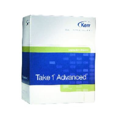 Take 1 Advanced VPS Impression Material, Rigid Tray, Super Fast Set, Dark Green, 50 ml Cartridge Refill, 2/Pk with 6 Mixing Tips, 34458 thumbnail 8