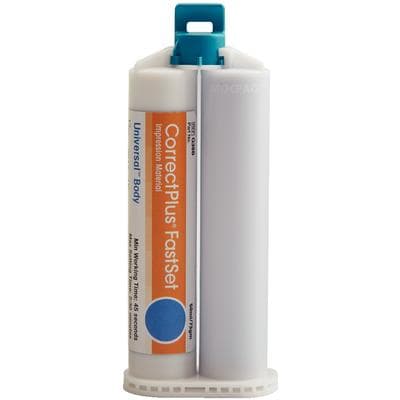 Correct Plus Hydrophilic VPS Impression Material, Universal Body, Fast Set, 50 mL Cartridges, 4/Pack, Q36B thumbnail 11