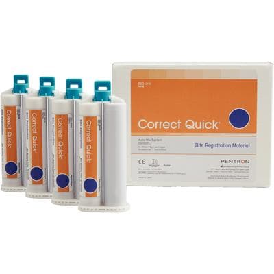 Correct Quick Bite VPS Bite Registration Material, Fast Set, 50 ml Cartridges, 4/Pk, Q31E thumbnail 11