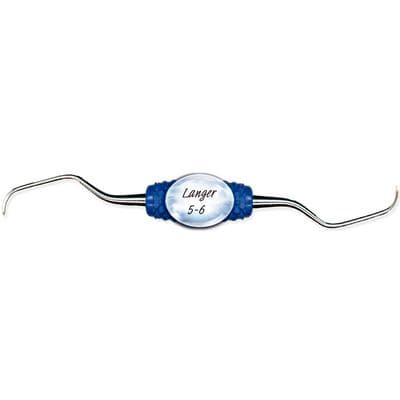 PDT Cruise Universal Curette, Langer 5/6, Double-End, Blue Resin Handle, R081 thumbnail 10