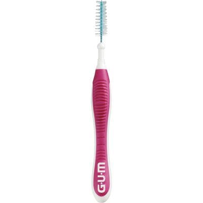 GUM Proxabrush Go-Betweens Interdental Brushes, Moderate, Tapered, Pink, 36/Box, 3612PP thumbnail 11