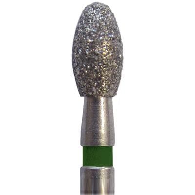 Meisinger Singles FG Single-Use Diamond Bur, Football/Egg #1908C, Coarse, 1.8mm, 25/Pk thumbnail 14