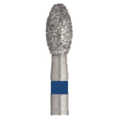 Meisinger Single-Use Sterile Diamond Burs, FG, Egg/Football, #1900M, 2.3 mm, Medium, Blue, 25/Pk thumbnail 15