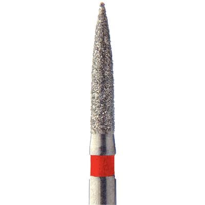 Meisinger Singles FG Single-Use Diamond Bur, Flame, Fine, #1512.8F, 1.2 mm, 25/Pk thumbnail 14