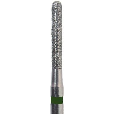Meisinger Single-Use Sterile Diamond Burs, FG, Cylinder Round End, #1210.7C, 1.0 mm, Coarse, Green, 25/Pk thumbnail 15