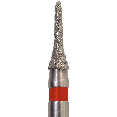 Meisinger Single-Use Sterile Diamond Bur, Friction Grip, Interproximal Mosquito, #1416F, 1.6 mm, Fine (Red), 25/Pk thumbnail 17