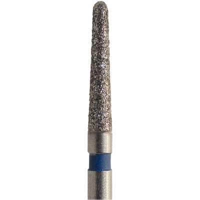 Meisinger Singles Disposable Diamond Bur, FGSS, Round End Taper, #1116.6MS, 1.6 mm, Medium Grit, Blue, 25/Pk thumbnail 7