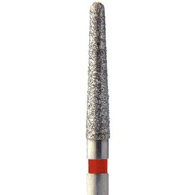 Meisinger Single-Use Sterile Diamond Bur, Friction Grip, Tapered Round End, Fine, Red, 1.8 mm, 25/Pk, 1118.9F thumbnail 15