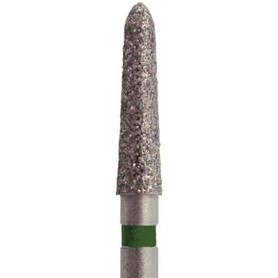 Meisinger Singles Disposable Diamond Bur FG, Pointed Taper, Super Coarse, #1718.8C, 1.8mm Diameter, 8mm Length, 25/Bx thumbnail 14