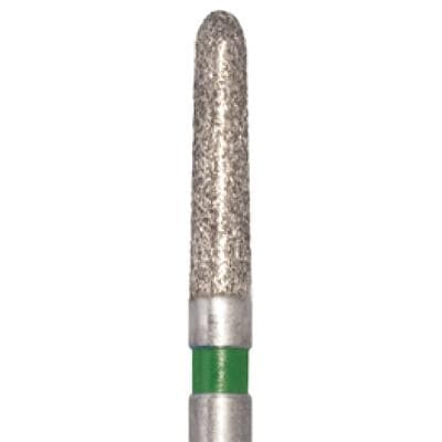 Meisinger Single-Use Sterile Diamond Bur, FG, Tapered Round End, #1118.7C, 1.8 mm Head, Coarse, 25/Pk thumbnail 15