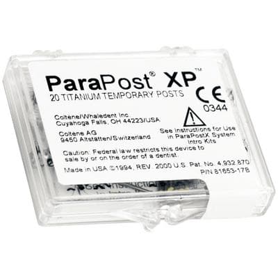 ParaPost XP Titanium Temporary Posts, Size 7, Green, 0.070"/1.75 mm, 20/Pk, P7467 thumbnail 8