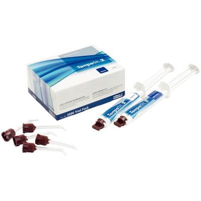 TempoSIL 2 Temporary Cement Trial Pack, White & Dentin, 2 x 5 ml Syringes with Mixing Tips, 3686 thumbnail 7