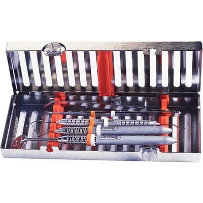 Hu-Friedy IMS Signature Series Exam Cassette, 5-Instrument Capacity, Orange, 3" x 8" x 1.25", IM6053 thumbnail 17