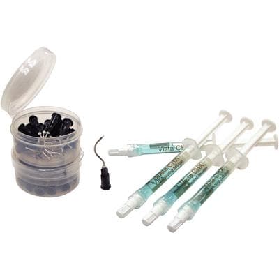 Vista Apex CHX Restorative Kit, 2% Chlorhexidine Gluconate, 1.2cc Prefilled Syringes, 4/Pkg, 40 Sol-u-Flo Tips, #502450 thumbnail 3