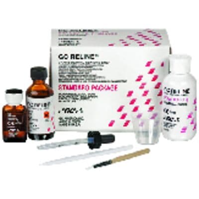 GC Reline Hard Denture Chairside Reline Material, Standard Package, 80 g Powder / 50 mL Liquid / 15 g Bonding Agent, 346001 thumbnail 26