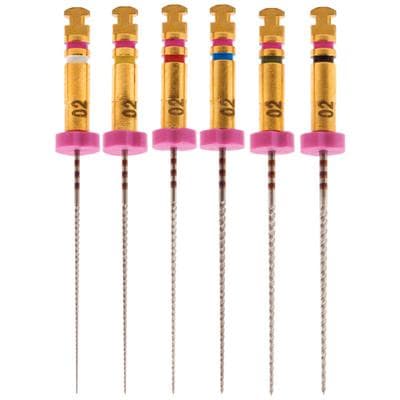 K3 Nickel-Titanium Rotary Endodontic Files, 21 mm, .02 Taper, Assorted Sizes #15-40, 6/Pkg, 825-2021 thumbnail 7