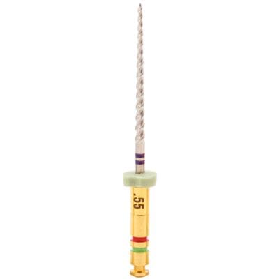 K3 Nickel-Titanium Rotary Endodontic Files, #55, .04 Taper, 21 mm, Red, 6/Pk, 825-4551 thumbnail 9