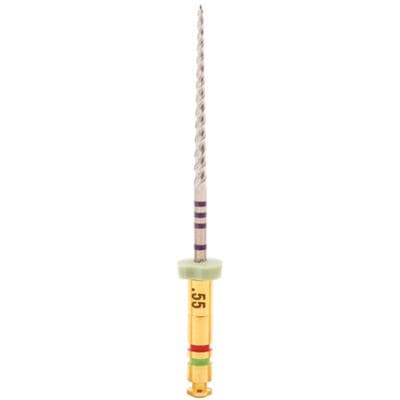 K3 Nickel-Titanium Rotary Endodontic Files, 25 mm, 0.04 Taper, Size #55, Red, 6/Pk, 825-4555 thumbnail 10