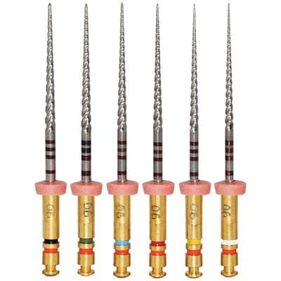 K3 Nickel-Titanium Rotary Endodontic Files, 25 mm, 0.06 Taper, Assorted #15-40, 6/Pk, 825-6025 thumbnail 22