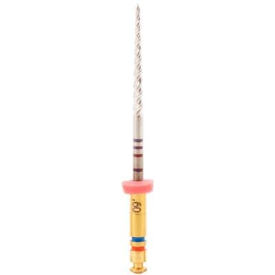 K3 Nickel-Titanium Rotary Endodontic Files, 25 mm, #60 Tip, .06 Taper, Blue, 6/Pk, 825-6605 thumbnail 10