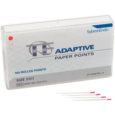 TF Adaptive Absorbent Paper Points, SM3, Small, Red, 100/Pk, 815-1571 thumbnail 20