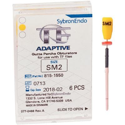 Kerr TF Adaptive Obturators, SM2, Small, Yellow, 6/Pkg, 815-1550 thumbnail 13