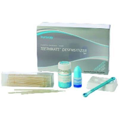 Teethmate Desensitizer Set, Powder 6g & Liquid 4.8ml, Complete Kit with Mixing Dish, Measuring Spoon, 50 Applicator Brushes, 1210KA thumbnail 30