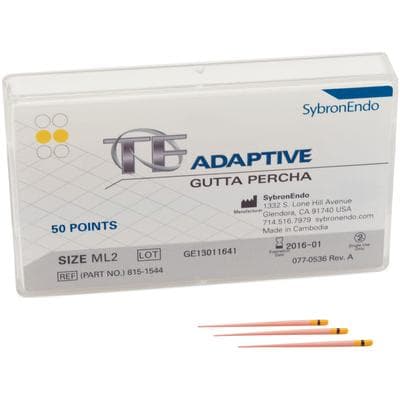 TF Adaptive Gutta Percha Points, ML2, Medium/Large, Yellow, 50/Pk, 815-1544 thumbnail 21