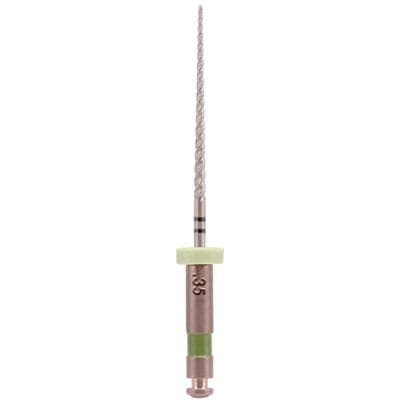 K3XF NiTi Rotary Files, .04 Taper, #35, 21 mm, Green, 6/Pk, 823-4351 thumbnail 9