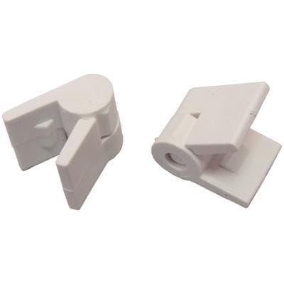 E-Z Storage Tub Replacement Hinges, White, 2/Pk, ZRC-29R627 thumbnail 7