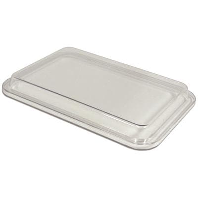 Zirc Mini Tray Cover, Non-Locking, Clear, F Size, 9-5/8" x 6-5/8" x 7/8", 1/Pk, 20Z102 thumbnail 10