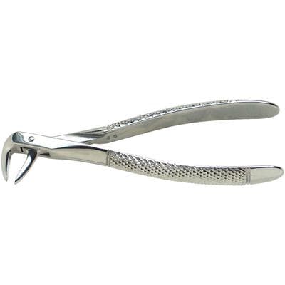 Nordent Extraction Forceps #74N, English Pattern, Lower Roots, Narrow Beaks, Stainless Steel, FE74N thumbnail 6