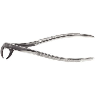 Nordent #74 Extraction Forceps, Lower Roots, English Pattern, Serrated, Stainless Steel, FE74 thumbnail 6