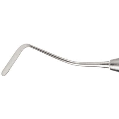 Nordent Gingival Cord Packing Instrument, #N122, Double End, Serrated, Opposing Angles, Medium Round Handle thumbnail 5