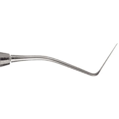 Nordent Gingival Cord Packing Instrument, #N122, Double End, Serrated, Opposing Angles, Medium Round Handle thumbnail 6