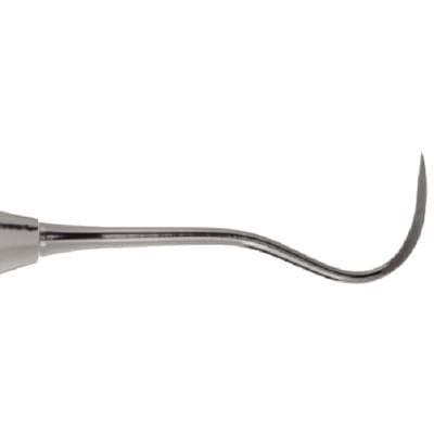 Relyant Anterior Sickle Scaler N5-N5S, Thin/Slim, Double-Ended, Relyant #6 Handle, Stainless Steel thumbnail 7