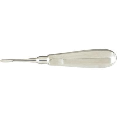 Miltex #34S Apical Elevator, Single End, Straight Blade, Hexagonal Handle, Stainless Steel, 1/Pkg, DEL34S thumbnail 11
