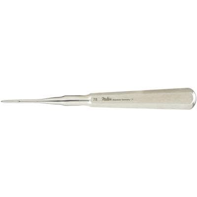 Miltex #78 Root Tip Elevator, Straight Pattern, Single End, Stainless Steel, 6" (152 mm), DEL78 thumbnail 9