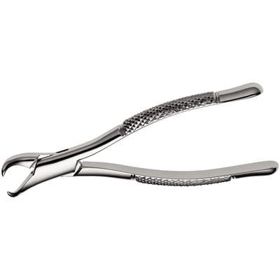 Hu-Friedy 23S Cowhorn Pediatric Extraction Forceps, 1st and 2nd Lower Molars, Stainless Steel, F23S thumbnail 8