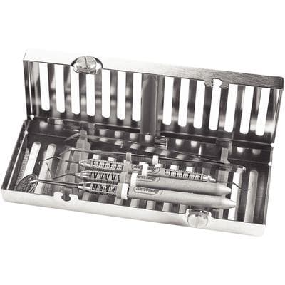 Hu-Friedy IMS Signature Series Exam Cassette, 5-Instrument, Gray, Stainless Steel, 1/Pk, IM6051 thumbnail 11